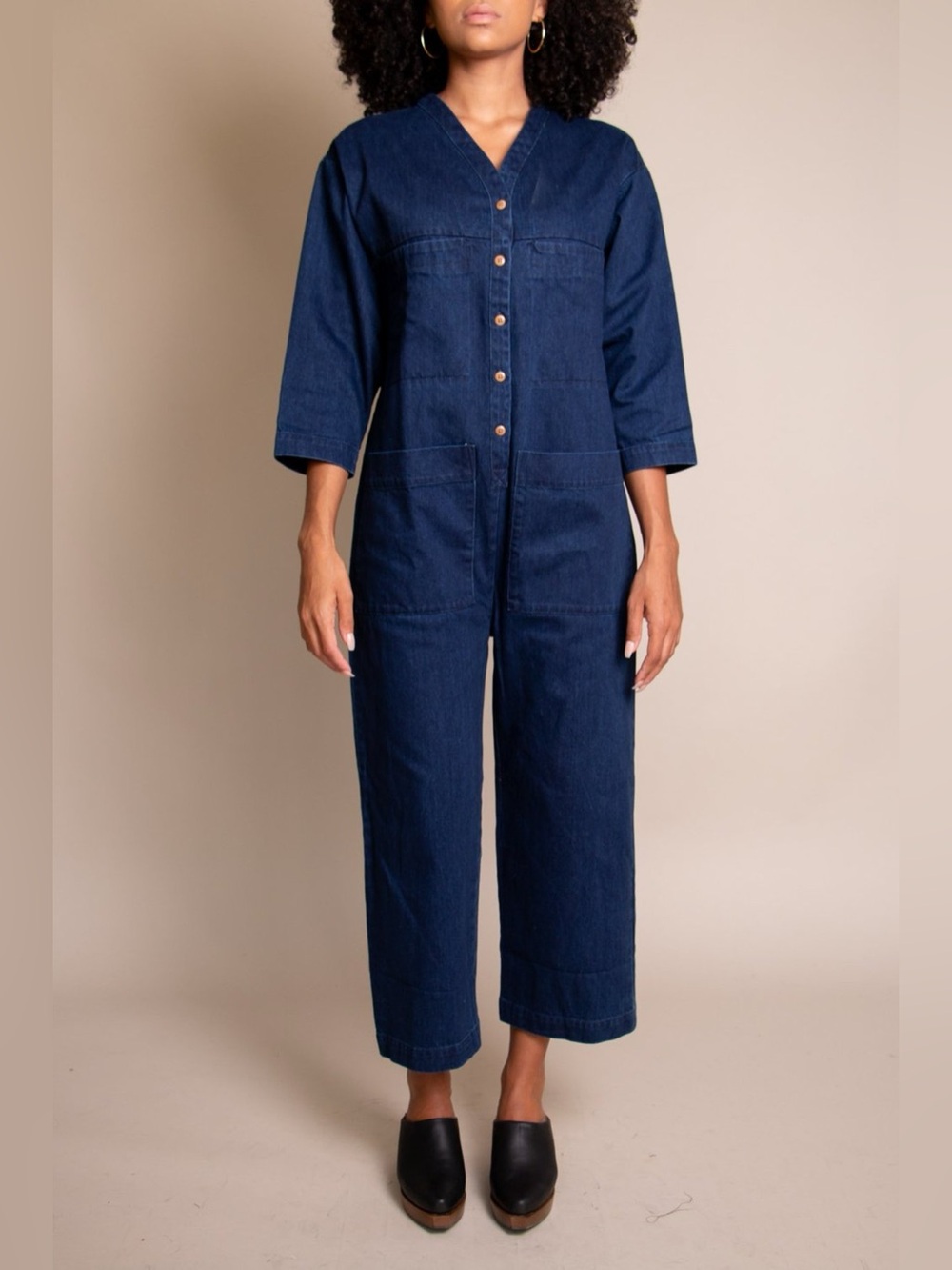 Ilana kohn tuck coverall sz M